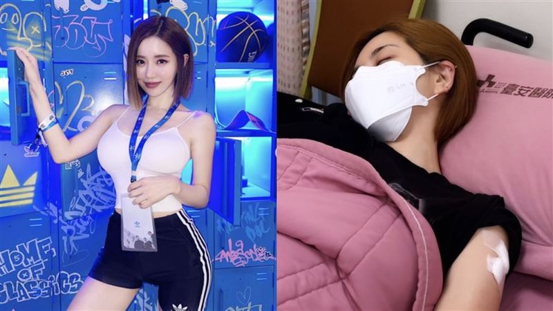 DJSODA凌晨台安掛急診　癱軟躺病床