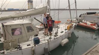 躲戰火避難！烏克蘭1家3口駕帆船停台中港