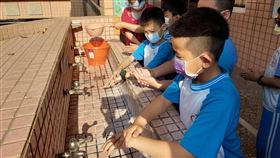 小學生/學童/校園防疫/小朋友/兒童(台中市政府提供)