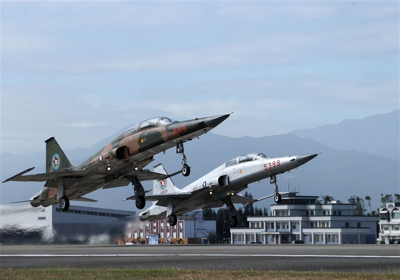 F-5E/F型戰機將正式退役走入歷史。（圖/記者邱榮吉攝影）