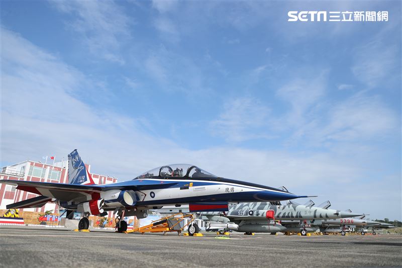 高教機將繼續接手學員訓練裝備。（圖/記者邱榮吉攝影）