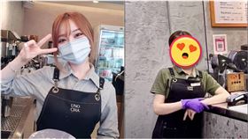 當地人認證！手搖飲「超正店員」狂吸1.8萬讚　網瘋朝聖：真的漂亮（圖／網友授權提供）