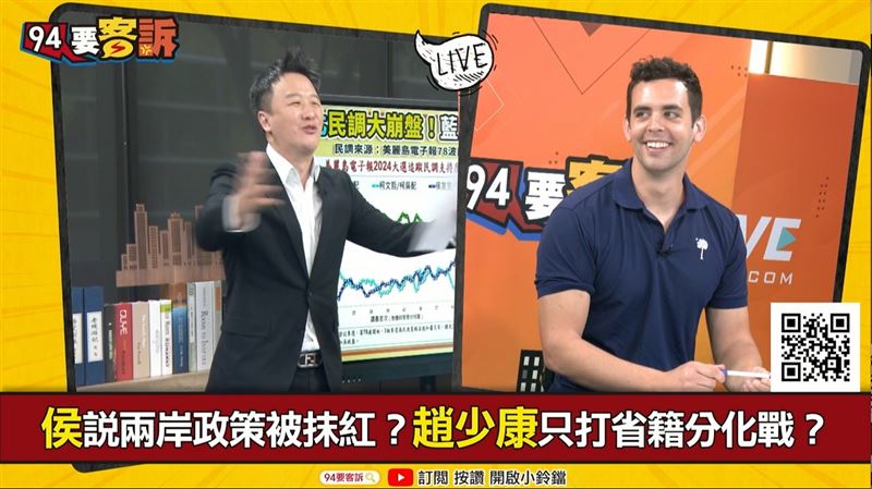 樂樂法利台政論處女秀！喊：不支持柯文哲