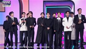 ▲SEVENTEEN。（圖／翻攝自Mnet）