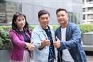 施孝榮、周子寒、王中平《小記者大明星》專訪。（圖／記者鄭孟晃攝影）