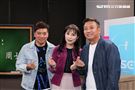 施孝榮、周子寒、王中平《小記者大明星》專訪。（圖／記者鄭孟晃攝影）