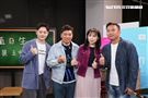施孝榮、周子寒、王中平《小記者大明星》專訪。（圖／記者鄭孟晃攝影）