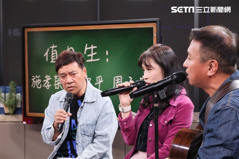 施孝榮、周子寒、王中平《小記者大明星》專訪。（圖／記者鄭孟晃攝影）