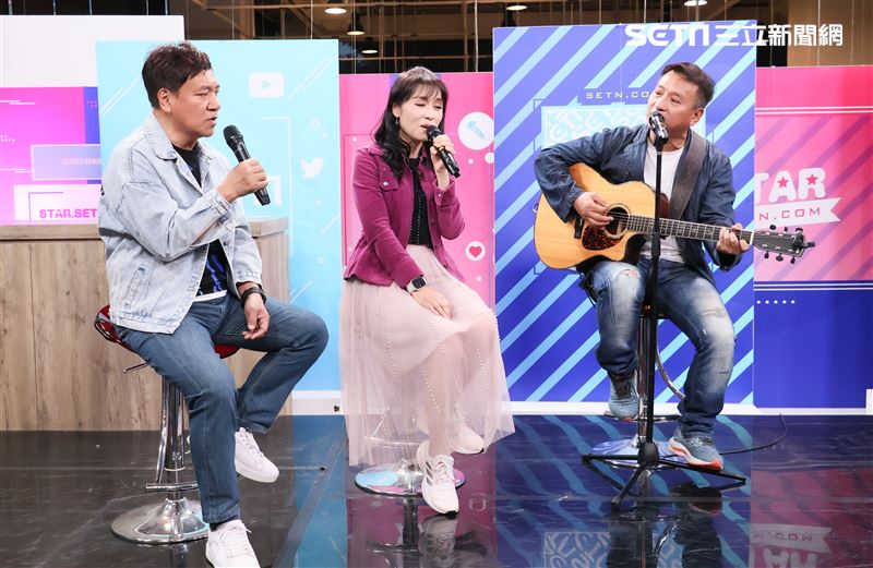 施孝榮、周子寒、王中平《小記者大明星》專訪。（圖／記者鄭孟晃攝影）