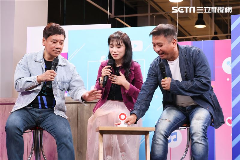 施孝榮、周子寒、王中平《小記者大明星》專訪。（圖／記者鄭孟晃攝影）