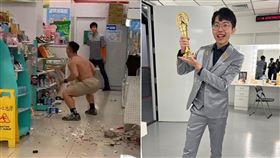 六指淵日前後製超商浩克的影片，遭超商提告誹謗。（圖／翻攝自臉書）