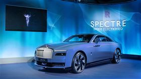 ▲勞斯萊斯SPECTRE超豪華電動超級轎跑車。（圖／Rolls-Royce提供）