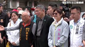 ▲柯文哲參拜湖口顯聖宮
