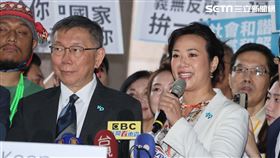 吳欣盈參選副總統。（圖/記者邱榮吉攝影）