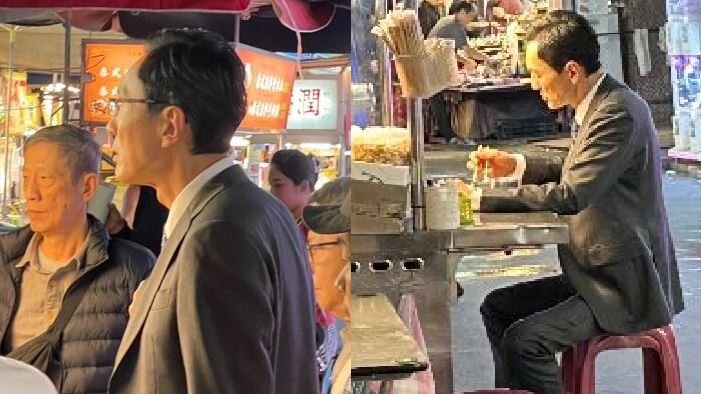 《孤獨的美食家》松重豐驚喜現身饒河夜市