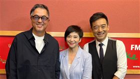 張珮珊與岑永康。（中廣提供