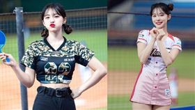 韓籍啦啦隊女神「樂天女孩」李多慧來台後爆紅。（圖／翻攝自李多慧 IG）