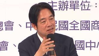 侯提讓陸生來台就業　賴：走倚賴中國老路