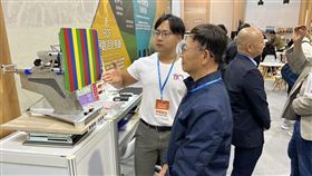 光田醫院在醫療展上提供民眾檢測腦部健康。（圖／光田醫院提供）