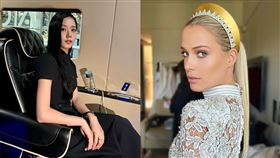 ▲女團BLACKPINK成員Jisoo，阿梅利亞·斯賓塞女士（Lady Amelia Spencer）。（圖／翻攝自IG）