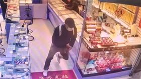 銀樓,金項鍊,員警,涂宏瑋（圖／翻攝畫面）