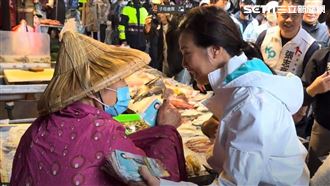 吳欣盈市場拜票！台語自我介紹民眾這反應