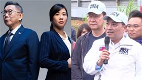 柯文哲、吳欣盈、侯友宜、趙少康。（圖／翻攝自柯文哲臉書、資料照）