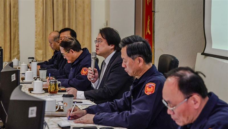 內政部部長訪視桃警局　慰勉全體同仁辛勞