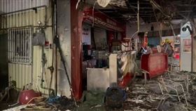 台南手搖飲店夜傳火警　店員：看到民眾在外丟菸蒂