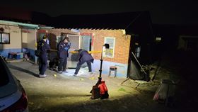 台南將軍區1日晚間發生槍擊案。（圖／翻攝畫面）