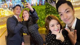 DJ SODA巧遇市長獎萬安寒暄還大玩自拍。（組合圖／翻攝自DJ SODA IG）