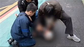 中和景安站旁兇殺　婦人遭砍三刀昏迷