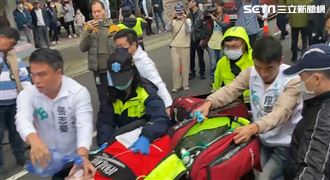 柯盈合體站台　攝影記者昏倒送醫裝葉克膜