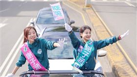 林楚茵、謝子涵車掃（圖／謝子涵辦公室提供）