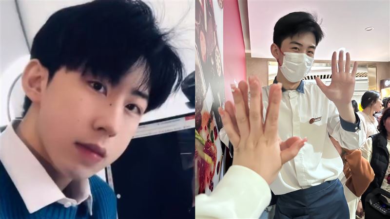 19歲天菜店員爆紅　脫下口罩網尖叫：好帥