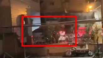 獨／男討債中槍　同夥開車衝撞槍手家大門