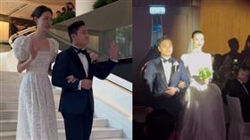 王令塵迎娶中國超模女友游天翼，稍早接受媒體訪問。