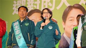 蕭美琴挺謝志忠（圖／賴清德競總提供）