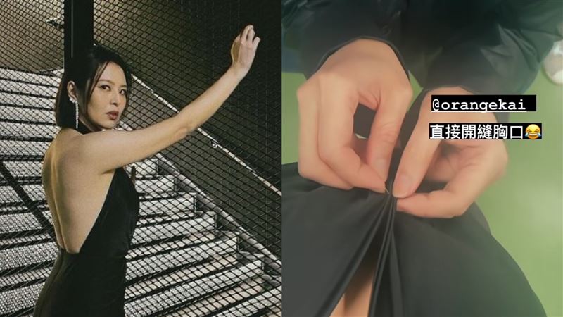 劉品言魔鬼身材撐爆禮服　超辣曲線全看光