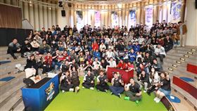 ▲中職6隊球星出席手遊活動輸給球迷，林益全跳出來說「我坦」。（圖／網石棒辣椒股份有限公司提供）