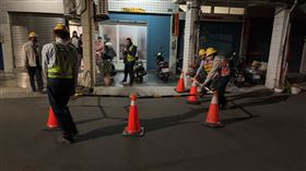 人孔蓋,爆炸,台電,遼寧二街,三民區