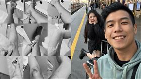 Ricky、白白（圖／翻攝自Ricky臉書、白白IG）