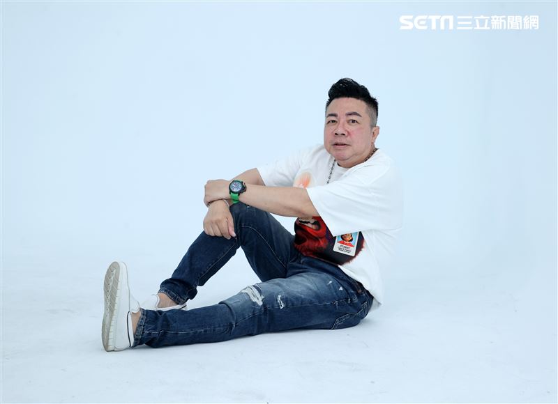 董至成三立新聞網專訪。（圖/記者邱榮吉攝影）