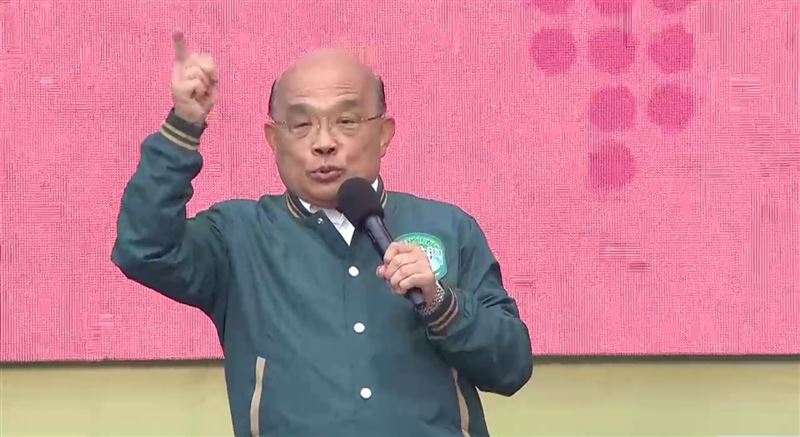 曾致力於防堵非洲豬瘟的前行政院長蘇貞昌表示，地方和中央一定要全力以赴，守住台灣豬。（圖／資料照）