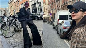 ▲大陸藝人白敬亭和宋軼。（圖／翻攝自微博）