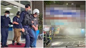  家樂福,殺蟲劑,點火,火警,移送,桃園（圖／翻攝畫面）