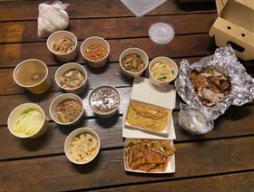 請南投度假山莊代訂晚餐…12菜4千引論戰(圖/翻攝畫面)
