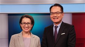 鄭弘儀（右）與蕭美琴