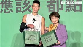林書豪，沈春華，Uber Eats代言人，記者劉沛妘攝影