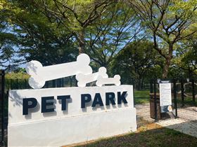 古坑服務區成打卡景點！生態與毛小孩公園塞車民眾放風新秘境（業配勿用）